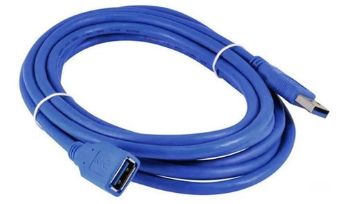 Conexiones: CONEXION USB MACHO-HEMBRA 3MTS