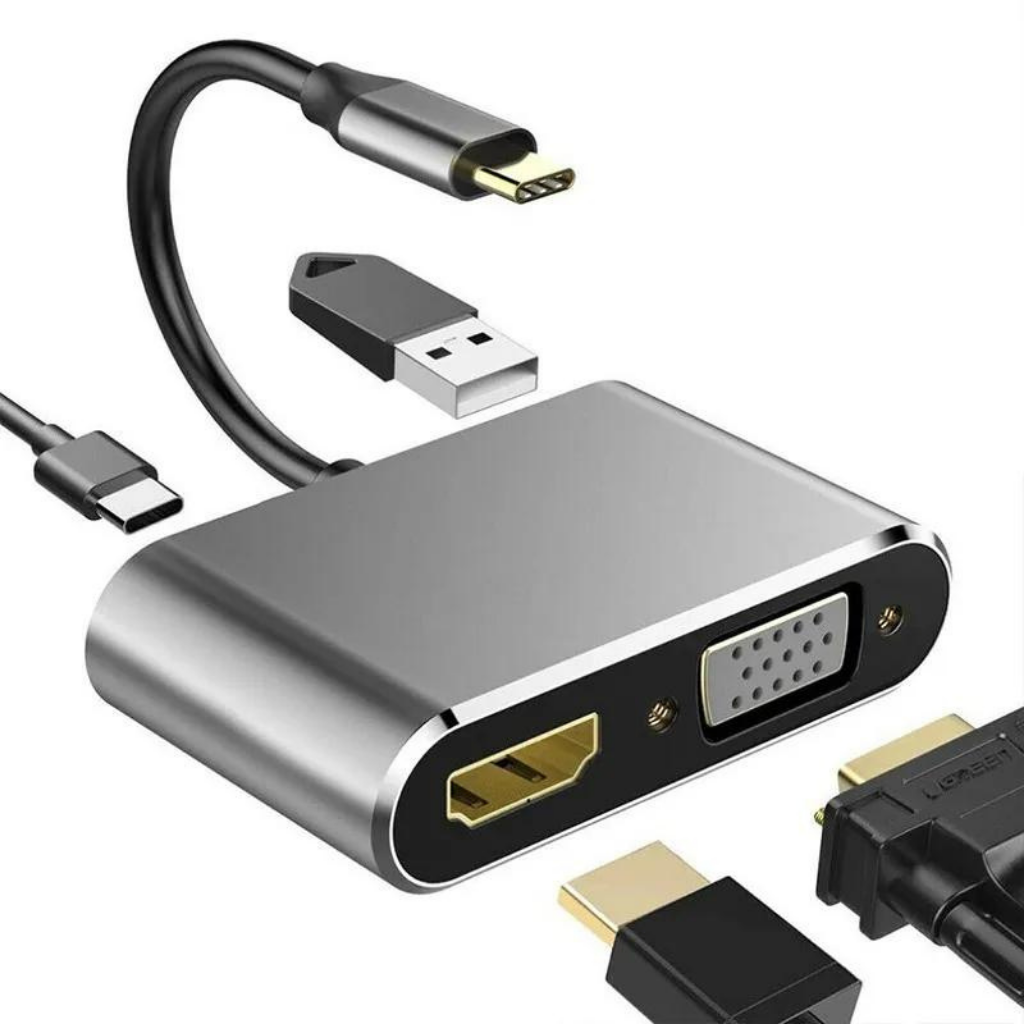 Adaptador Multipuertos USB C a HDMI 4K - Adaptadores Multipuertos USB-C