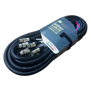 Cable Multipar De 8 canales Xlr 12 Metros