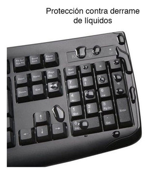 kit  Mouse Y Teclado Inalámbrico Kensington Profit Antiderrame