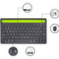 Teclado Bluetooth Para iPad/tablet/pc Doble Conexión