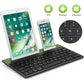 Teclado Bluetooth Para iPad/tablet/pc Doble Conexión