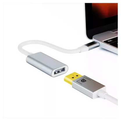 Adaptador Usb C 3.1 A Displayport 1.4 8k 60hz/4k 120hz