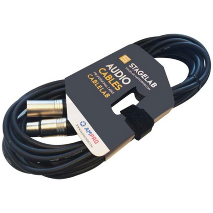 Cable Micrófono Balanceado 3 Metros Xlr a Xlr