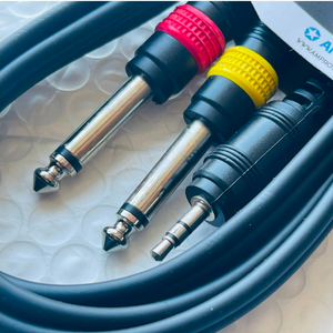 Cable Audio Miniplug A 2 Plug Mono 2 Metros Stagelab