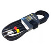 Cable Audio Miniplug A 2 Plug Mono 2 Metros Stagelab