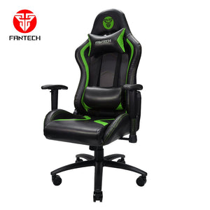 Silla Gamer Fantech Cg181 Alpha Green Edition Reclinable