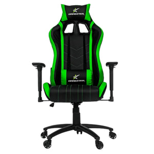 Silla Gamer Ergonómica Dragster Gt400 Negro Verde