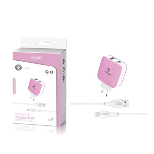 Cargador Maxam iPhone TZ-1201i 2.1A/1M