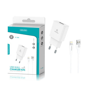 Cargador Maxam TZ-1202i iPhone 2.1A 1M