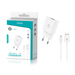 Cargador Maxam Micro USB - TZ-1202M 2.1A/1M