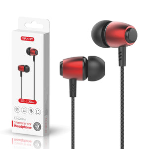 Audífono con micrófono Maxam EJ-0209M 1.2M
