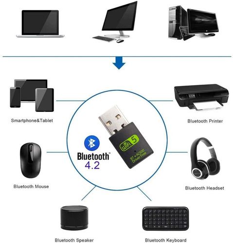 adaptador bluetooth + wifi en bigtechchile.cl