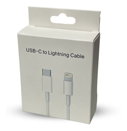 Cable USB-C A Lightning 1 Metro