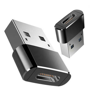 Pack de 3 adaptadores USB-C hembra a USB-A macho