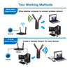 Adaptador Antena Wifi 6 Usb Dual Band 2.4g Y 5g 1800 Mbps