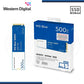 Disco Ssd 500gb Sn570 M.2 Nvme Western Digital Blue 3500mb/s
