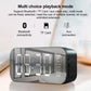 Radio Reloj Despertador Digital Parlante Bluetooth Y Espejo