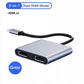 Hub Adaptador Usb-c A 2 Hdmi Pantalla Simultanea