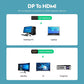Cable Dp Displayport Macho A Hdmi Macho, 1.8mts  4k/ Pc, Mac