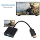 Adaptador HDMI a VGA audio 1080p Full Hd con cable auxiliar