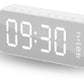 Radio Reloj Despertador Digital Parlante Bluetooth Y Espejo