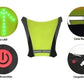 Chaleco Led reflectante bicicleta