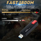 Adaptador Antena Wifi 6 Usb Dual Band 2.4g Y 5g 1800 Mbps