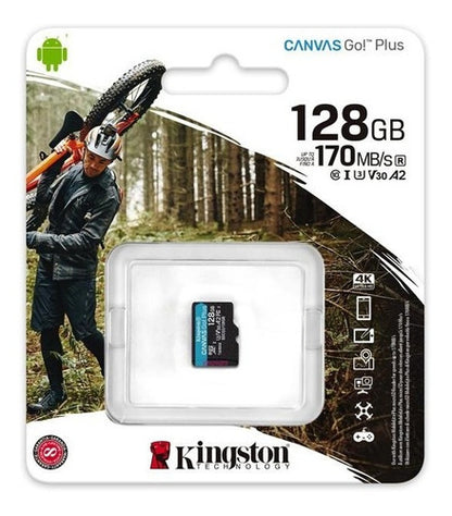 Tarjeta de Memoria Kingston SDCG2 Canvas Go!  SD 128GB