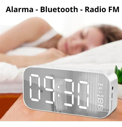Radio Despertador Bluetooth