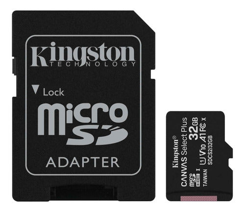 Pack De 3 Memoria Micro Sd 64gb Canvas Select Plus Kingston