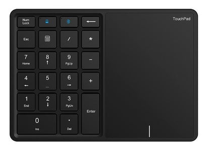 Teclado Numérico Inalámbrico Bluetooth Con Touchpad