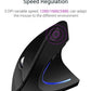 Mouse Vertical Inalámbrico Ergonómico  Recargable Izquierdo
