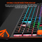 Teclado membrana Gamer Meetion MT-MK500