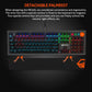 Teclado membrana Gamer Meetion MT-MK500