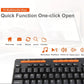 Kit oficina 3 en 1 Meetion MT-C105 + Mousepad