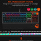 Teclado membrana Gamer Meetion MT-MK500