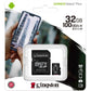 Tarjeta de Memoria Kingston 32GB microSDHC Canvas Select Plus 100MB/s Read A1 Class 10 UHS-I Memory Card + Adapter SDCS2/32GB