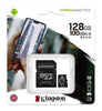 Tarjeta de Memoria Micro sd Kingston 128 Gb Micro SDHC/SDXC Canvas Select Plus 100R/85R