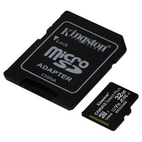 Tarjeta de Memoria Kingston 32GB microSDHC Canvas Select Plus 100MB/s Read A1 Class 10 UHS-I Memory Card + Adapter SDCS2/32GB