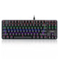 Teclado Mecanico Gamer E-YOOSO K630 RGB súper delgado y ligero