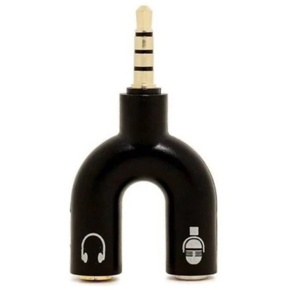 Adaptador Audio Micrófono Splitter