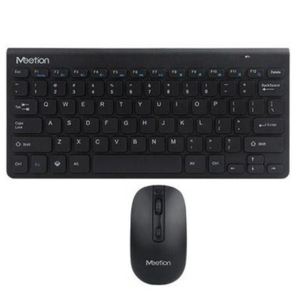 Kit Inalámbrico Mouse + Teclado Meetion Mini4000 Negro