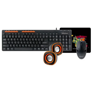 Kit oficina 3 en 1 Meetion MT-C105 + Mousepad