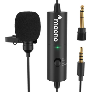Micrófono Lavalier Maono AU-100r recargable