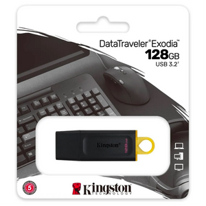 Pendrive Kingston 128 GB USB 3.2 DataTraveler Exodia