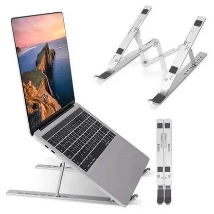 Alzador Soporte Plegable Notebook Aluminio